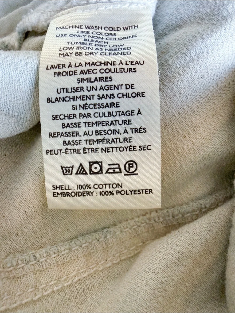 Free People Runyon Patched Craft Pants in West Ridge Size 6 Preloved - Picture 13 of 13